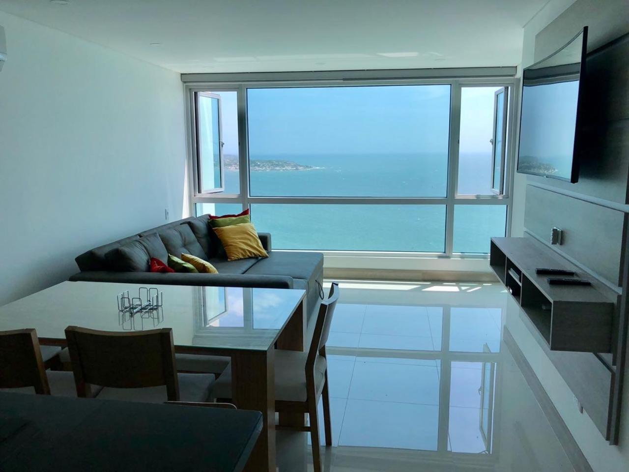 Apartamento frente al mar. Cartagena el Laguito Exterior foto